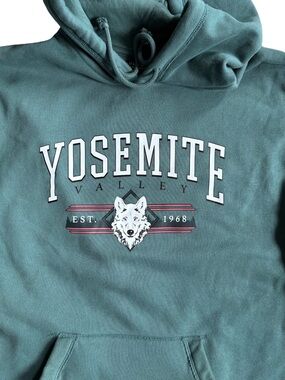 Hollister Women’s Yosemite Pullover Hoodie - Deep Teal Green